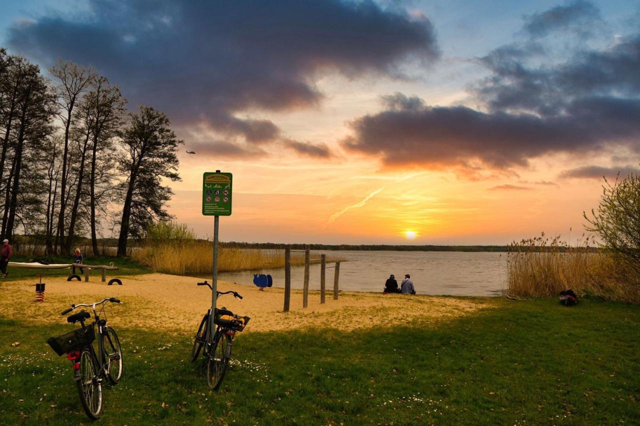 Ferienhaus Waldgefluester 70 Qm I Ueberdachte Terrasse I 2 Schlafzimmer I Strandnah Joachimsthal Buitenkant foto